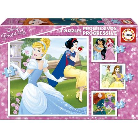 Educa puzzle progressivo princesas Disney