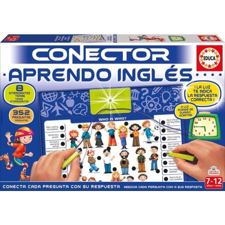 Educa conector aprendo inglês