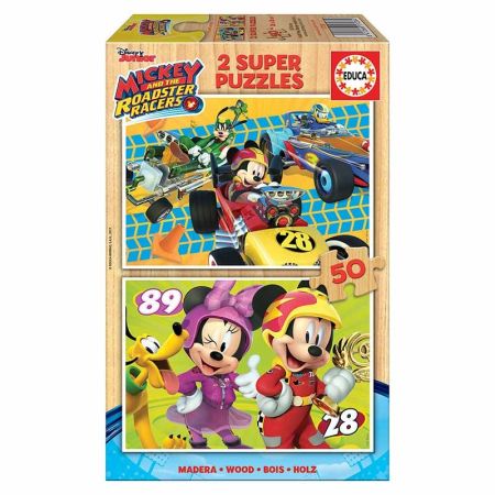Educa puzzle 2x50 Mickey e os Superpilotos