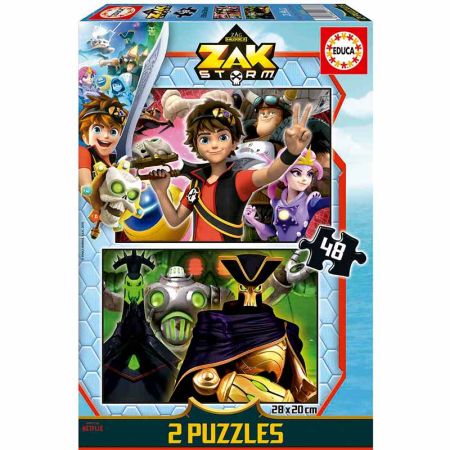 Educa puzzle 2x48 Zak Storm