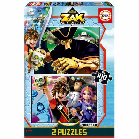 Educa puzzle 2x100 Zak Storm
