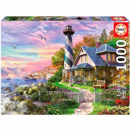 Educa puzzle 1000 Farol em Rock Bay