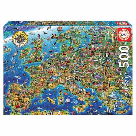 Educa puzzle 500 mapa de Europa