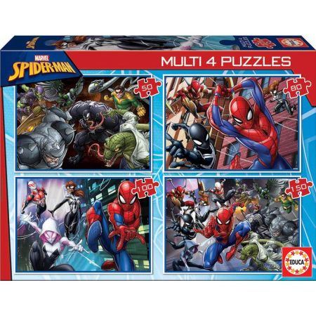 Educa Puzzle Multi Spiderman 50-80-100-150