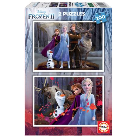 Educa Puzzle 2x100 Frozen II