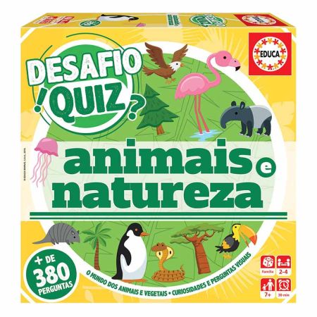 Educa Desafio Quiz descobrir animais (Po)