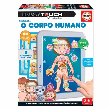 Educa touch junior o corpo humano