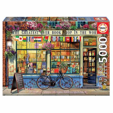 Educa puzzle 5000 a melhor livraria do mundo