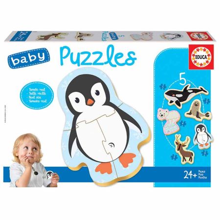 Educa Baby puzzle animais polo norte