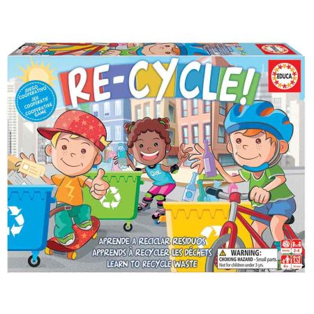 Jogo de Tabuleiro Educa Re-cycle