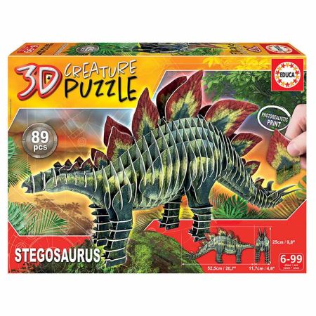Educa Stegosaurus  3D creature puzzle