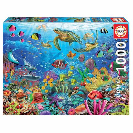 Educa puzzle 1000 tartarugas no paraíso