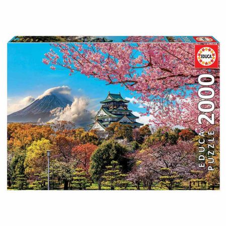 Educa puzzle 2000 castelo de Osaka Japao
