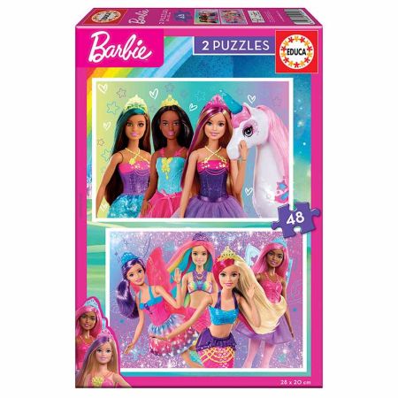 Educa puzzle 2x48 Barbie