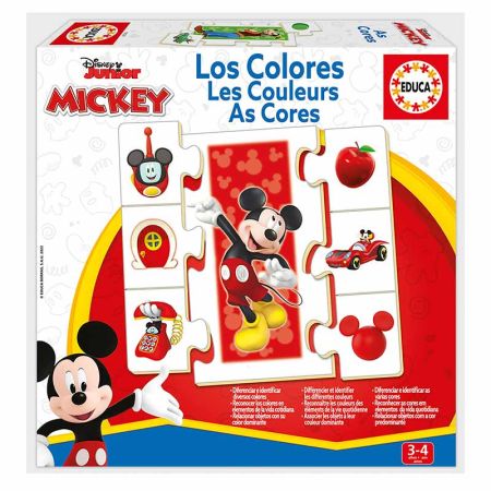 Educa as cores Mickey and friends