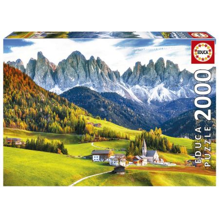 Educa puzzle 2000 outono nas dolomitas