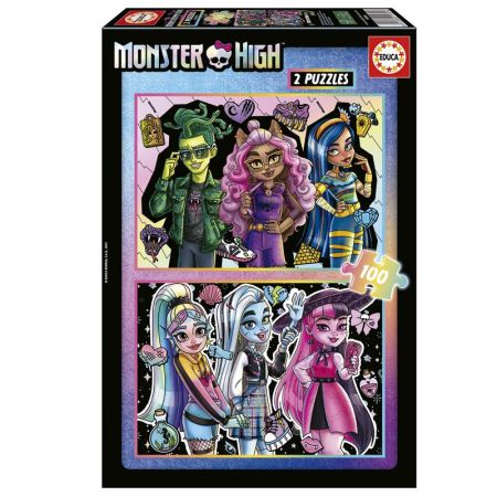 Educa puzzle 2X100 Monster High