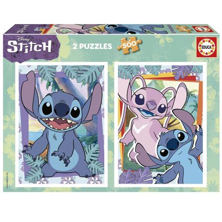 Educa puzzle 2X500 Stitch