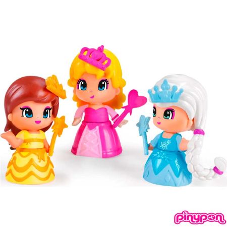 Pinypon conjunto 3 princesas