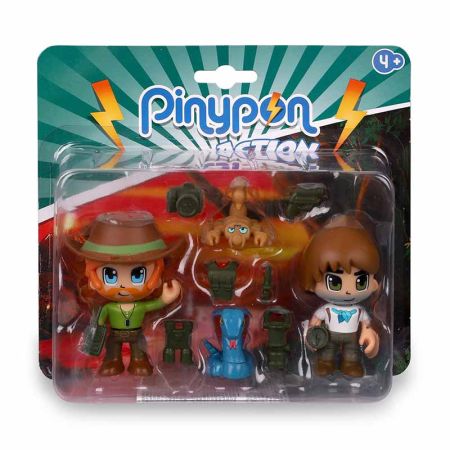 Pinypon Action Wild 2 figuras e animais