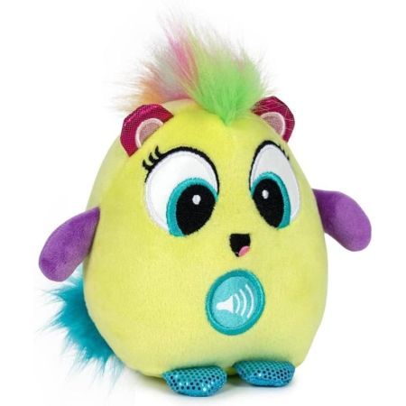 Peluches faladores Crazy Kuki Amarillo