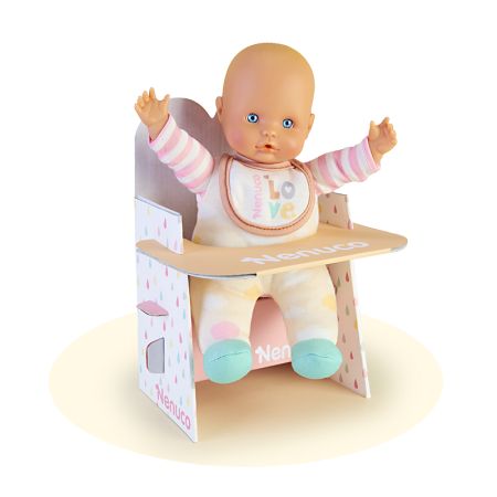 Nenuco boneco bebé Natural Care cadeira