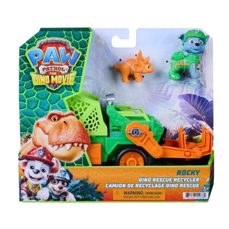 Patrulha Pata Veículo Dino Rocky