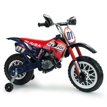 Moto Cross Repsol 6V bateria chumbo