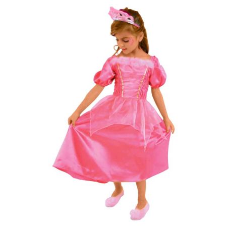 Disfarce Princesa Rosa Infantil