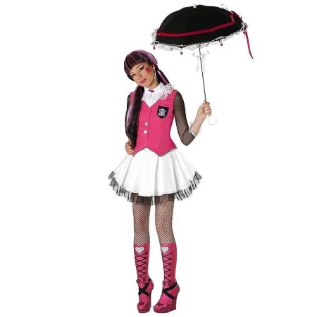 Disfarce Monster High Draculaura com peruca