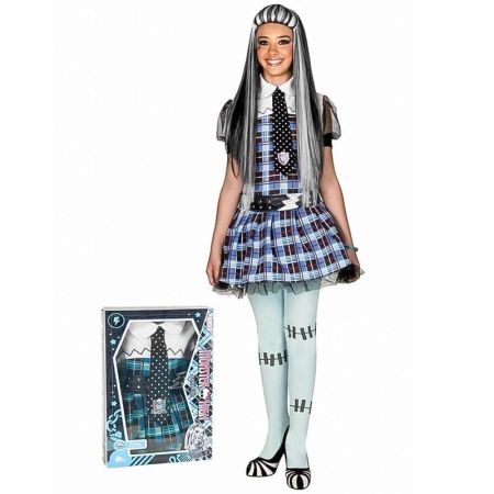 Disfarce Monster High Frankie Stein com peruca