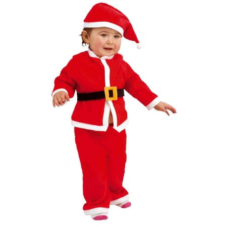 Disfarce de Bebê Papai Noel