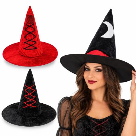 Chapéu de bruxa adulto