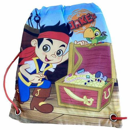 Mochila escolar saco Jake e os Piratas