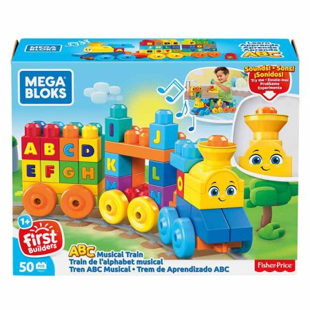 Mega Bloks comboio musical ABC