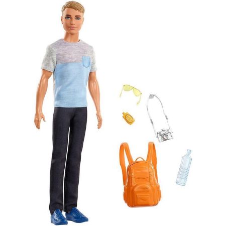 Boneca Barbie Ken Vamos de viagem