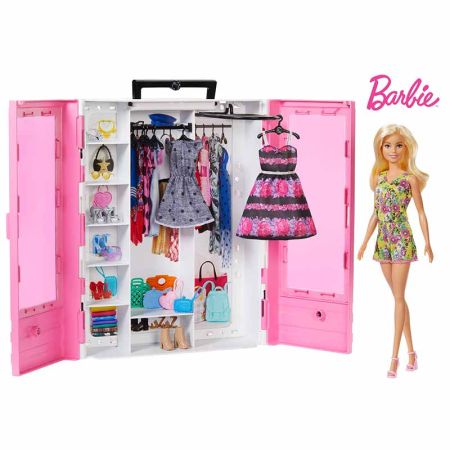 Boneca Barbie Super armario com boneca
