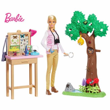 Boneca Barbie ecologista playset