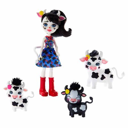 Boneca Enchantimals Cambrie e Vaca Ricotta