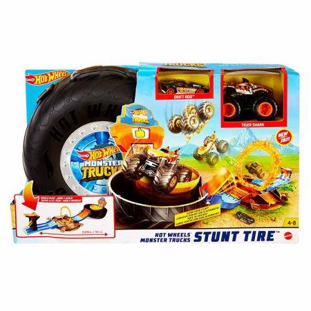 Hot Wheels Monster truck pista desafio acrobático