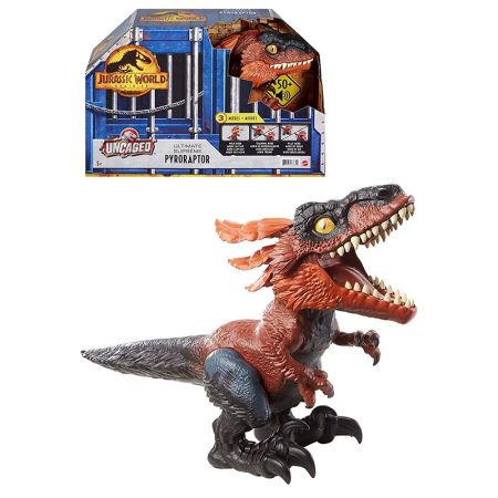 Jurassic World Dinossauro Uncaged Pyroraptor