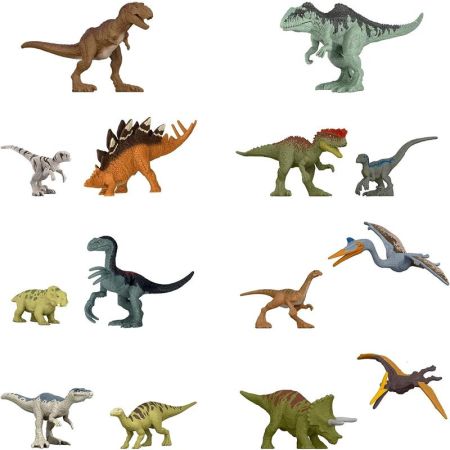 Jurassic World mini figuras
