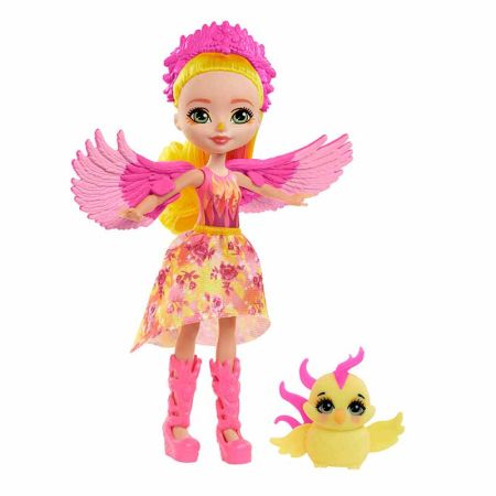 Royal Enchantimals Boneca Fénix e mascota