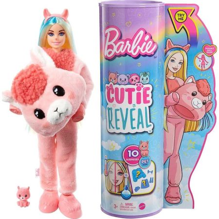 Barbie Cutie Reveal Fantasia boneca lhama