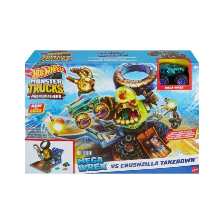 Veiculo - Hot Wheels - Monster Trucks - Arena Smashers Color Shifters MATTEL