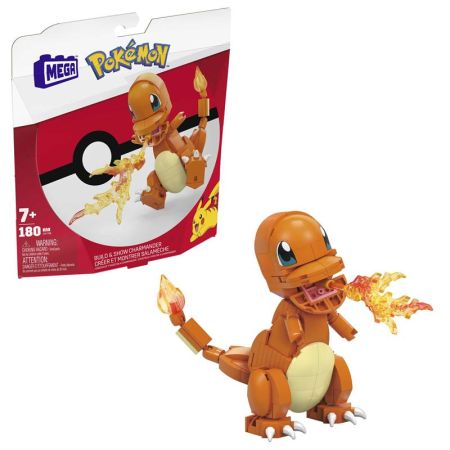 Mega Bloks Pokémon constrói e mostra Charmander