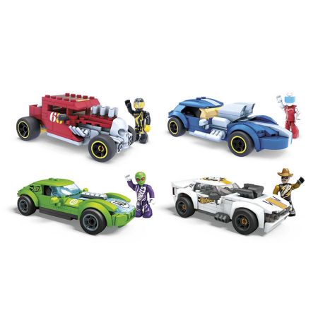 Mega Bloks Construx carro de corridas