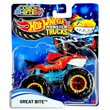 Hot Wheels Monster Trucks carro color shifters