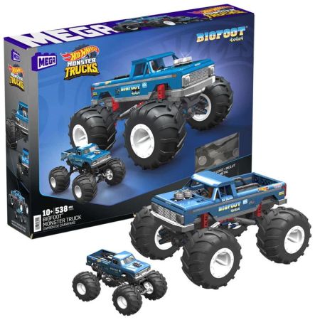 Hot Wheels Mega Construx Big Foot 550 peças
