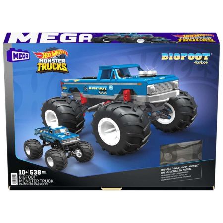 Hot Wheels Mega Construx Big Foot 550 peças